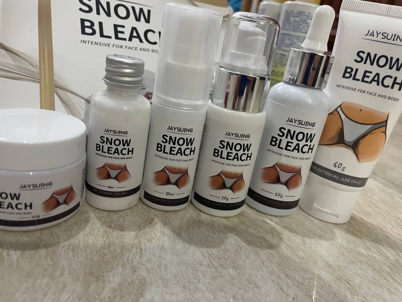 Pack 😍 تبييض المنطقة الحميمية